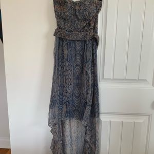 Charlie Jade strapless stress with belt